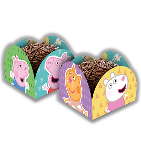 50 PORTA FORMINHA PEPPA PIG CLASSICA Regina PT61