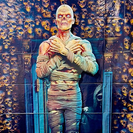 DECORAÇÃO DE PENDURAR ZUMBI HALLOWEEN 1,50m REGINA