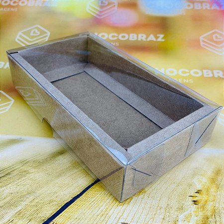5 Caixa P/ Barra de Chocolate 300g  KRAFT 16 X 8 X 3,4 cm (YIN) P0320