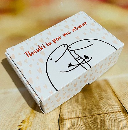 10 Caixa Flork p/ 6 doces Thenki Iu  ( IDEIA ) 3755