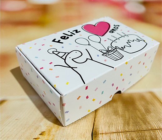 10 Caixa Flork p/ 6 doces Rep Bardei  ( IDEIA )