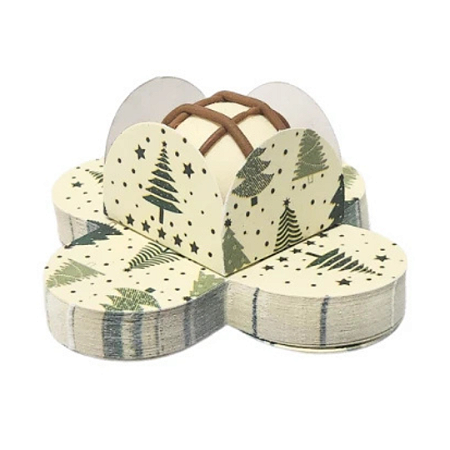 50 Forminhas Para Doces NATAL ENCANTADO 4 Pétalas 3,3X3,3X2,2  121.19 (Nc Toys Simples)