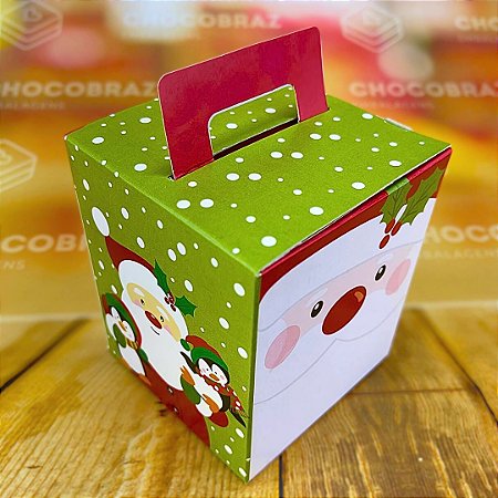 10 CAIXAS PARA PANETONE 100G NOEL HOHOHO OUTLET - D19 103288