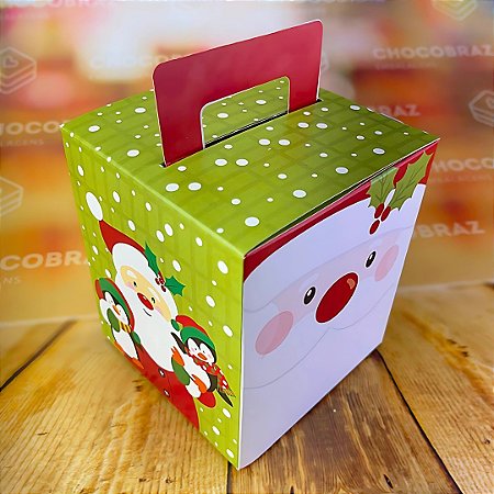 10 CAIXAS PARA PANETONE 250G NOEL HOHO OUTLET - D23 122335
