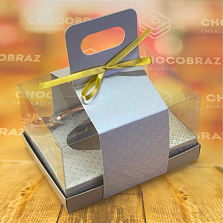 05 CAIXAS P/ OVO DE COLHER CLASSIC AJUSTAVEL C/CINTA 150/250G FENDI - PASCOA CLASSICA  5329  (PÁSCOA IDEIA 2025)