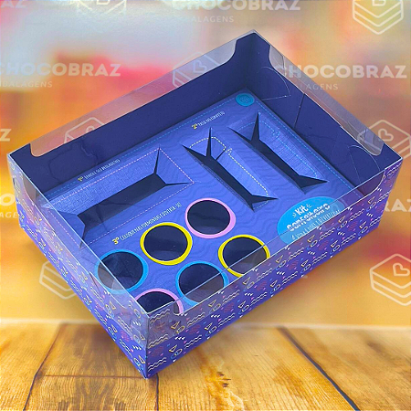 10 CAIXA PÁSCOA KIT MINI CONFEITEIRO INFANTIL  2777 (PÁSCOA IDEIA 2025)