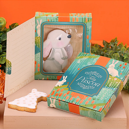 10 CARTÃO PARA BISCOITO PÁSCOA NATUREZA 4737 ( PASCOA JANGO 2025 )