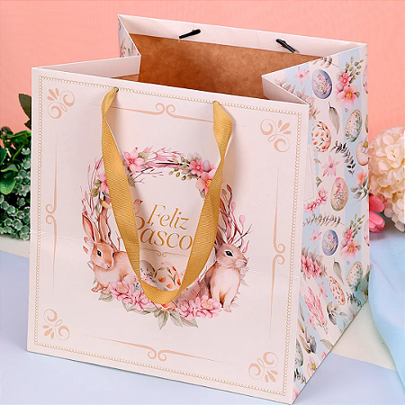 10 SACOLA GRANDE PÁSCOA SUBLIME JANGO 4533 (PASCOA JANGO OUTLET)