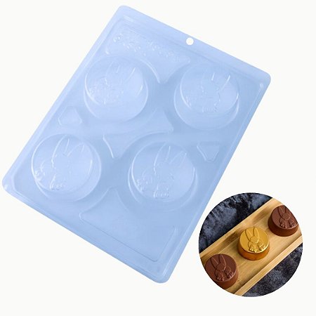FORMA SILICONE  BWB PÃO DE MEL BUMBUM COELHO 10605 LANÇAMENTO PÁSCOA 2025