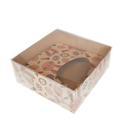 05 CAIXA PARA OVO DE 50G ESTAMPA KRAFT, 10X10X4 ASSK
