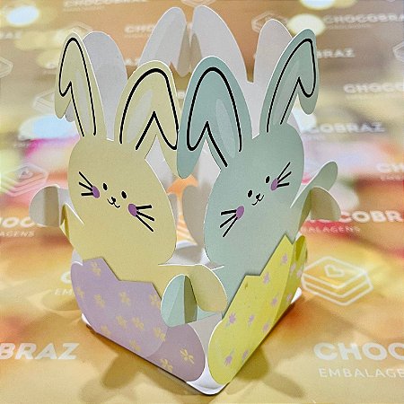 10 CESTINHA COELHO M PASCOA CUTE ID4291