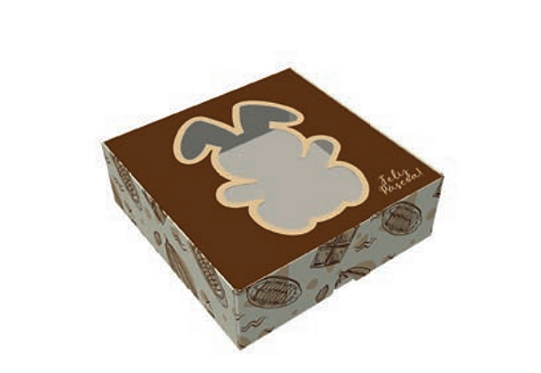 10 Caixa Ovo de Páscoa Coelho choco ID3559 (Páscoa Ideia 2023 Liquidação)