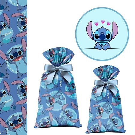 40 SACOLINHA STITCH SURPRESA  20x29 CROMUS