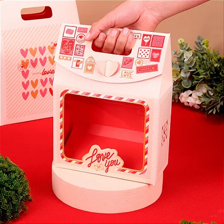 10 SACOLA COM VISOR MÉDIA LOVE YOU 4916 ( NAMORADOS JANGO 2025 )