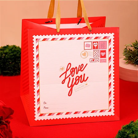 10 SACOLA GRANDE LOVE YOU 4910 ( NAMORADOS JANGO 2025 )