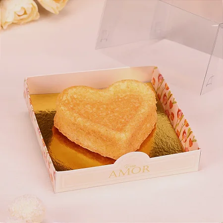 10 CAIXA PARA BENTÔ CAKE COM BASE LAMINADA TULIPAS ( MÃES E NAMORADOS JANGO 2025 )