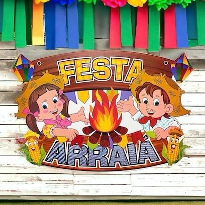 PAINEL DECORATIVO FESTA ARRAIÁ JUNINA 107-1 - NC TOYS FESTA JUNINA 2025 XXXXXXX