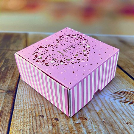 10 CAIXA  DIA DOS NAMORADOS 4 DOCES LOVE 8X8X4 5483 (IDEIA NAMORADOS 2025)