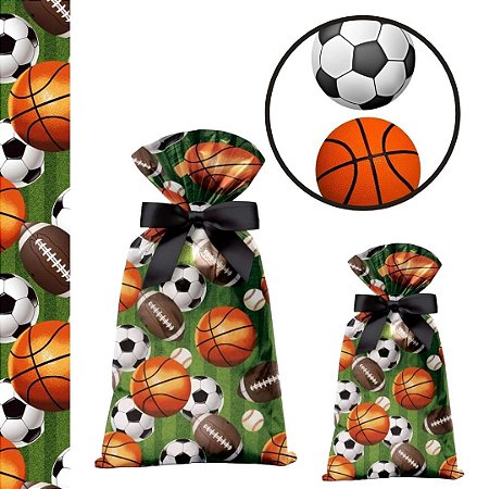 40 SACOLINHA  BOLAS SURPRESA  20x29 CROMUS