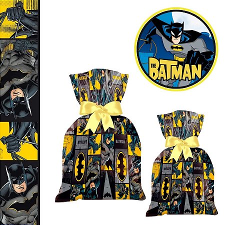 40 SACOLINHA  BATMAN SURPRESA  20x29 CROMUS