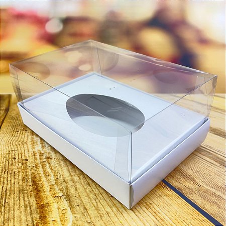 05 CAIXA PARA OVO DE 250G ESTAMPA BRANCO , 20X13X8,8 ASSK
