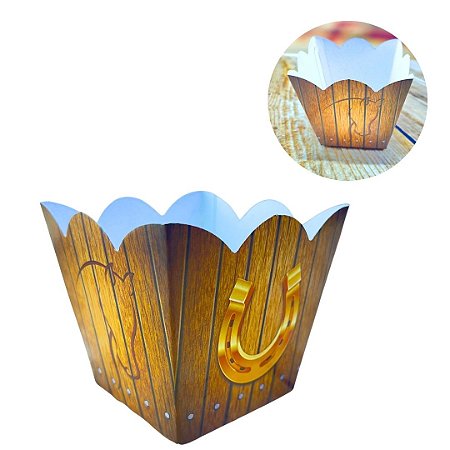 10 CACHEPO FESTA COUTRIN CAVALO BOIADEIRA 8,5X8,5X7,8 CM