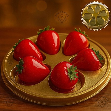 10 CAIXAS PARA 6 MORANGO DO AMOR DOURADA  BWB 14360