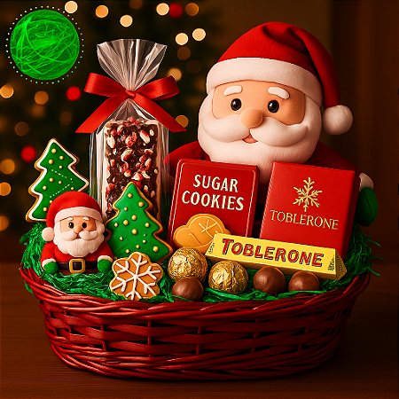 PALHA DE MADEIRA DECORATIVA NATAL VERDE 200G