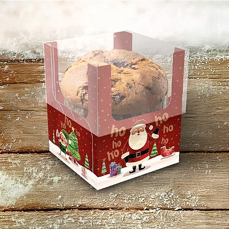 10 CAIXA MINI PANETONE ENCANTO 10X10X12 5609 (NATAL 2025 IDEIA)