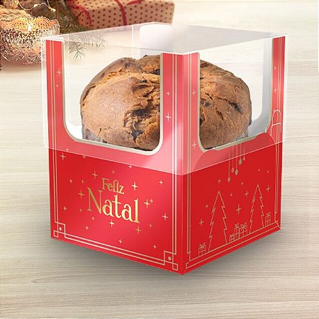 10 CAIXA PANETONE 10X10X12 5678 HOT STAMPING (NATAL 2025 IDEIA)