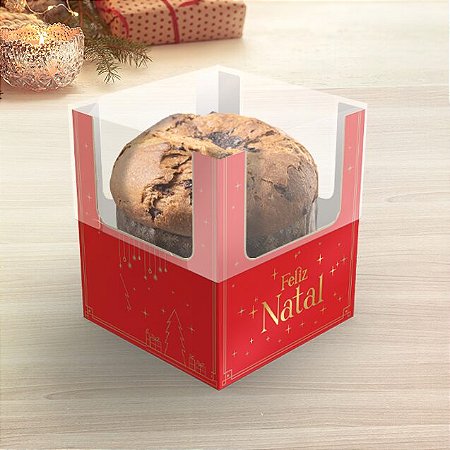 10 CAIXA MINI PANETONE 10X10X12 5679 HOT STAMPING (NATAL 2025 IDEIA)