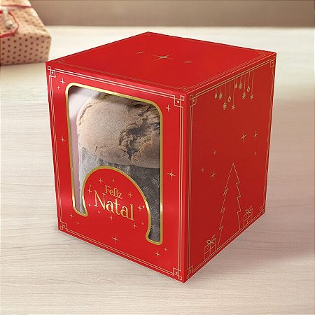 10 CAIXA PANETONE CLASSIC 15X15X17 5676 HOT STAMPING (NATAL 2025 IDEIA)