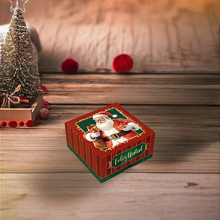 10 CAIXA  04 DOCES NATAL 8X8X4 - NOEL 5711 (NATAL 2025 IDEIA)