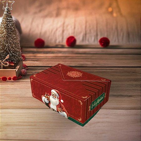 10 CAIXA 06 DOCES CARTA NATAL 12X8X5 - NOEL 5719 (NATAL 2025 IDEIA)