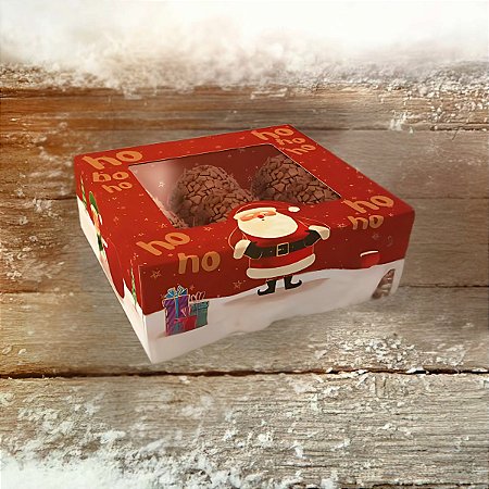 10 CAIXA 06 DOCES NATAL C/ VISOR 12X8X4 - CONTO DE NATAL 5616 (NATAL 2025 IDEIA)