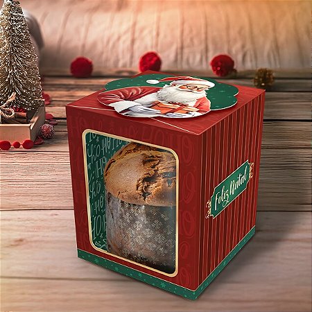 10 CAIXA POP UP C/ VISOR 10X10X12 5726 NOEL (NATAL 2025 IDEIA)