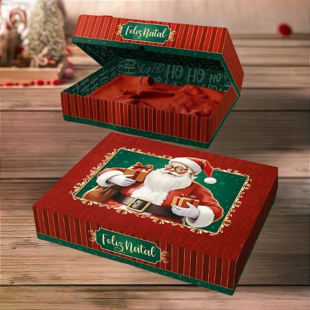 10 CAIXA P/ PRESENTE NATAL G 30X24X6 - NOEL 5741 (NATAL 2025 IDEIA)