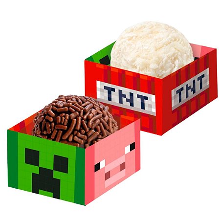 40 PORTA FORMINHA MINECRAFT FESTCOLOR