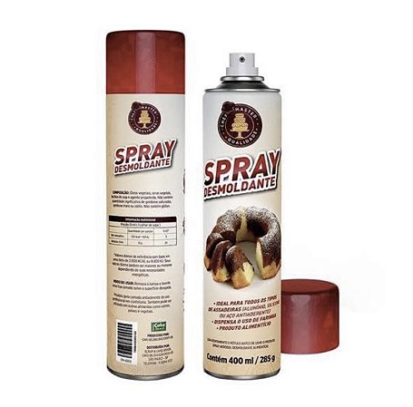 DESMOLDANTE PARA BOLOS CAKE BRASIL  LATA  400ml ( CAKE BRASIL )