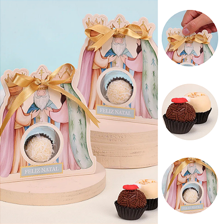 10 CINTAS COM BLISTER 1 DOCE 3 REIS MAGOS 5393 ( JANGO NATAL 2025 ) 5334