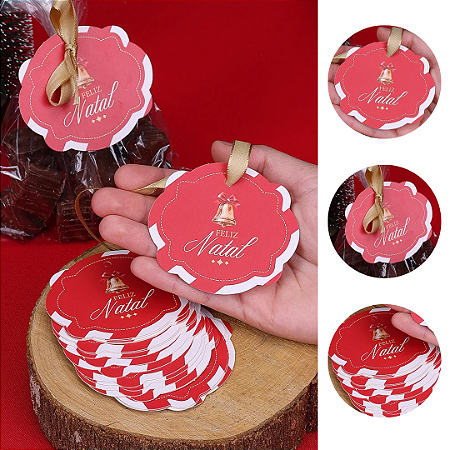 20 TAGS NATAL NUVEM VINTAGE 5255 ( JANGO NATAL 2025 )