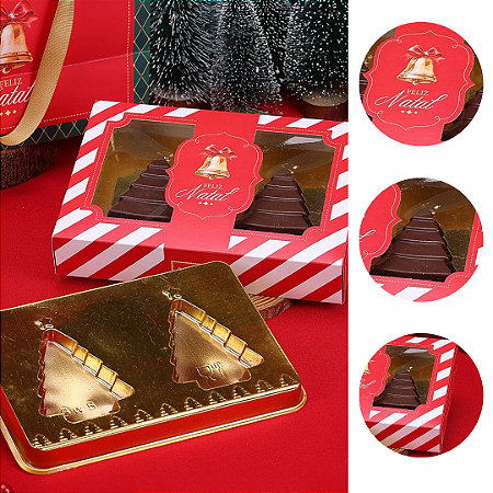 10 CAIXA P/ 2 BOMBONS COM BLISTER DUO  ARVORE VINTAGE 5387 ( JANGO NATAL 2025 ) 5293