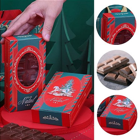 10 CAIXA PARA BARRA 300G NATAL COM VISOR TRADIÇÃO 5148 ( JANGO NATAL 2025 )