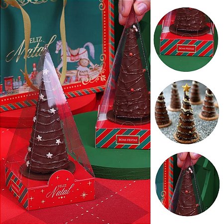 10 CAIXA P/ CONE TRUFADO PINHEIRO C/ VISOR TRADIÇÃO 5321 ( JANGO NATAL 2025 )