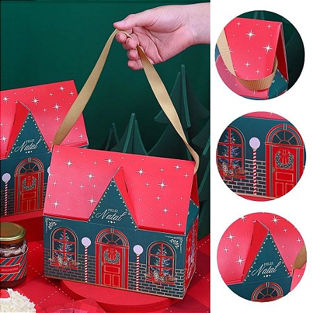 5 CASINHA PARA 2 MINI PANETONES TRADIÇÃO 5161  ( JANGO NATAL 2025 )