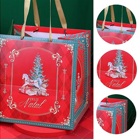 10 SACOLA NATAL GRANDE TRADIÇÃO 5046 ( JANGO NATAL 2025 )