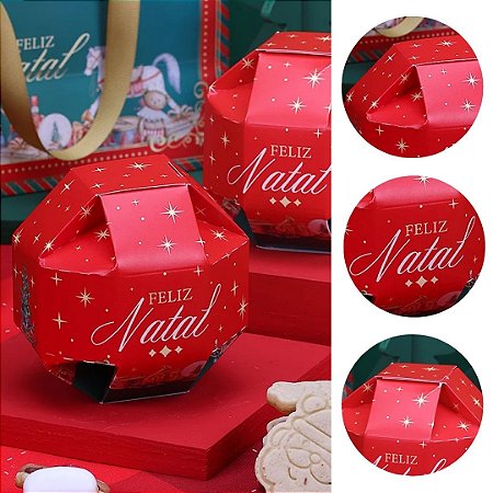 10 EMBALAGEM BOLINHA NATAL TRADIÇÃO 5342 ( JANGO NATAL 2025 )