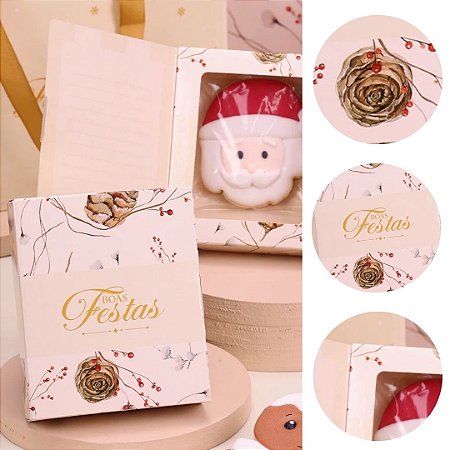 10 CARTÃO P/ BISCOITOS NATAL CLÁSSICA 5090 ( JANGO NATAL 2025 )