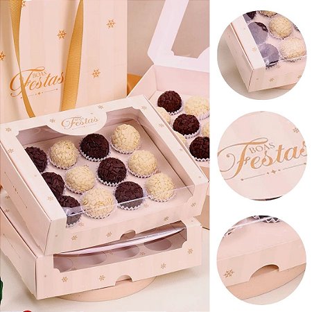 10 CAIXA PARA 12 OU 20 DOCES CLÁSSICA 5084 ( JANGO NATAL 2025 )