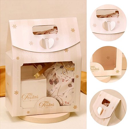 10 SACOLA  NATAL COM VISOR MÉDIA  CLÁSSICA 5128 ( JANGO NATAL 2025 )